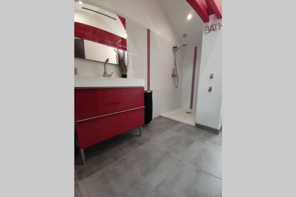 Loft 5* Centre, Terras. Park Babyfoot Clim Velos Montelimar Bagian luar foto
